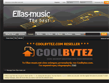 Tablet Screenshot of ellas-music.net